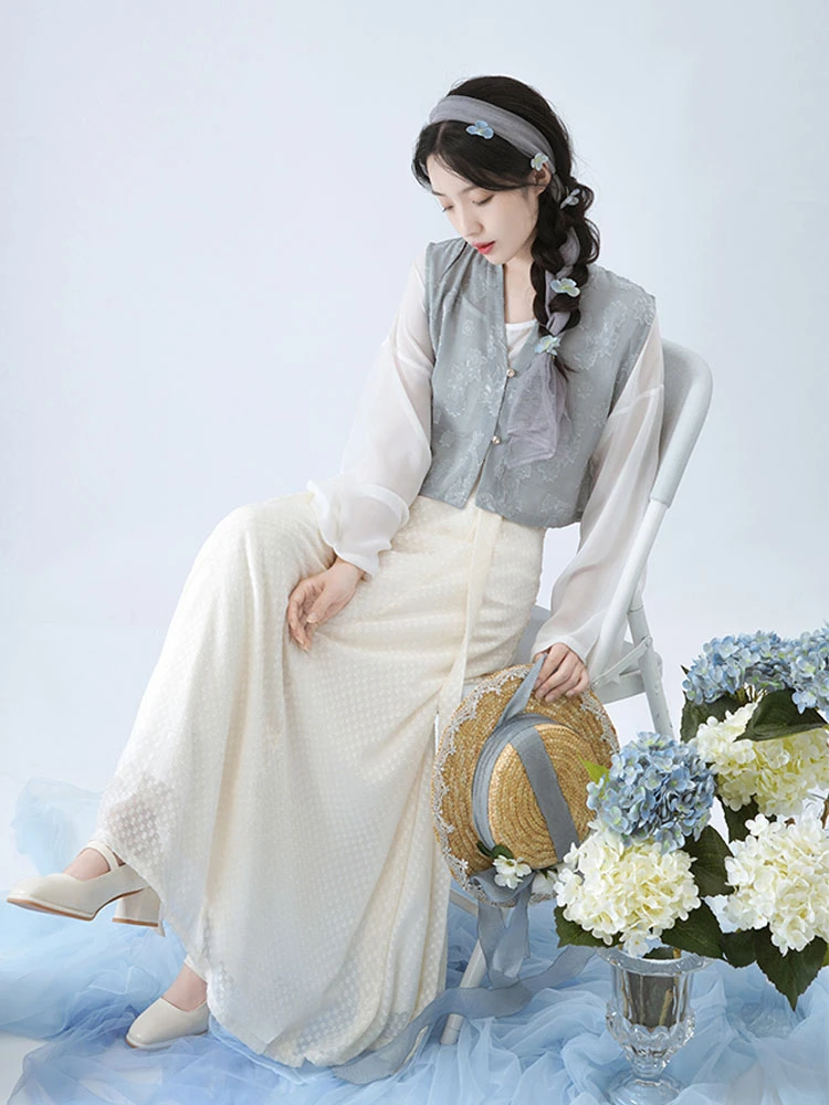 fairy holiday casual hanfu dress