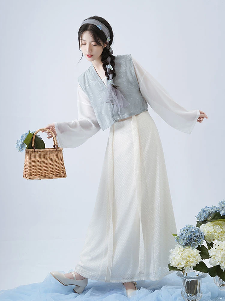 fairy holiday casual hanfu dress