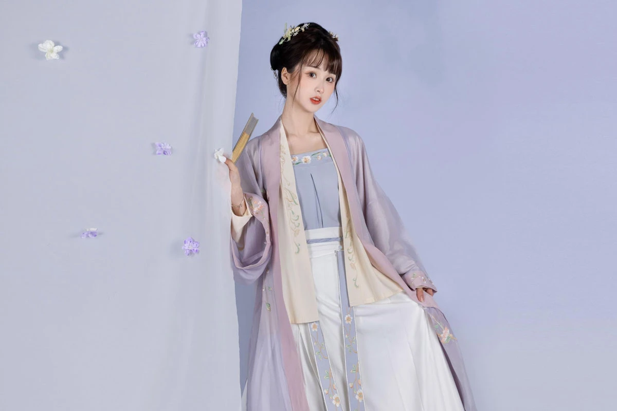 fall hanfu inspired dress for women