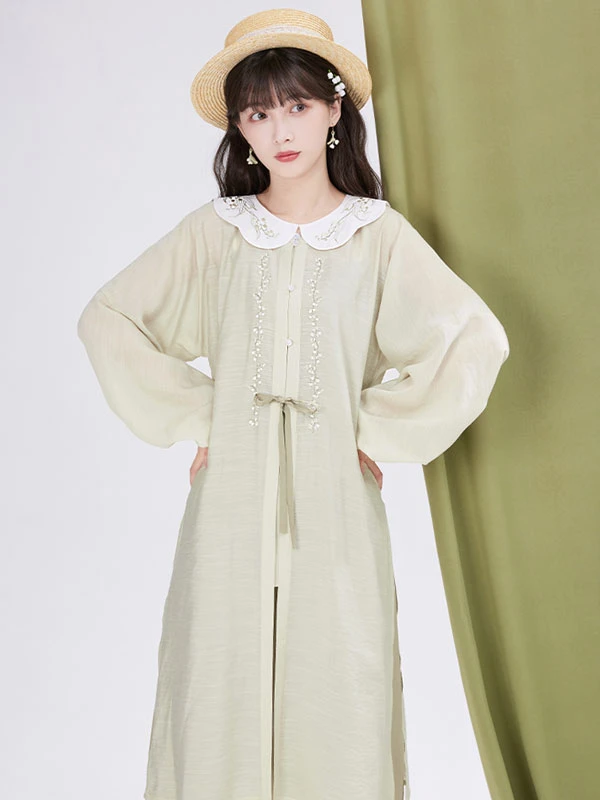 fall hanfu inspired dress for women