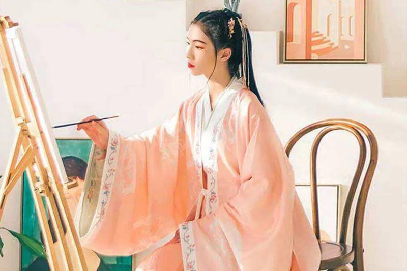 extra large plus size hanfu dress