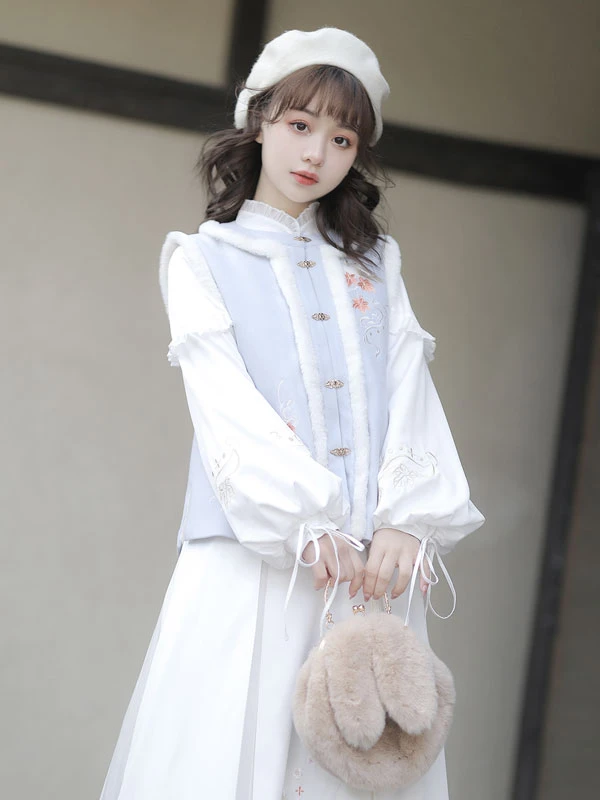 winter hanfu styles to keep you warm