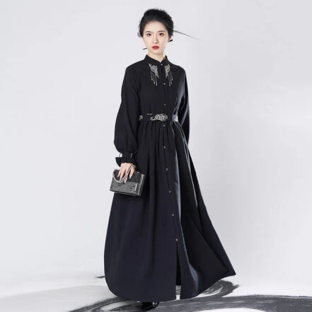 100+ Black Hanfu Dark Color Chinese Clothing - Newhanfu