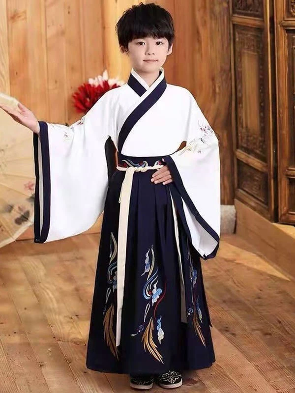 cute children hanfu clothing for boys and girls