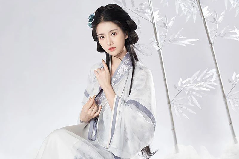 linen hanfu dress