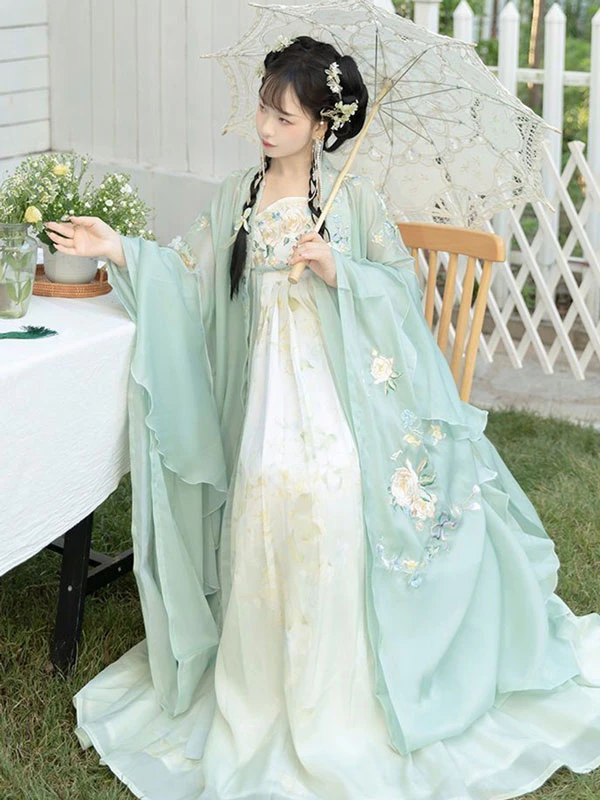 elegant chiffon hanfu dresses for all styles