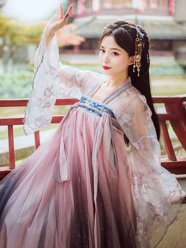 elegant chiffon hanfu dresses for all styles