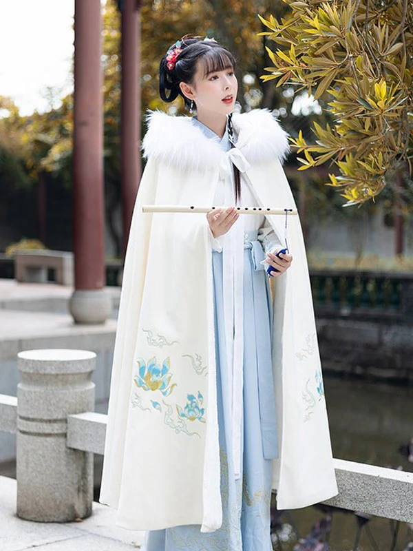 luxe and lustrous velvet hanfu for women