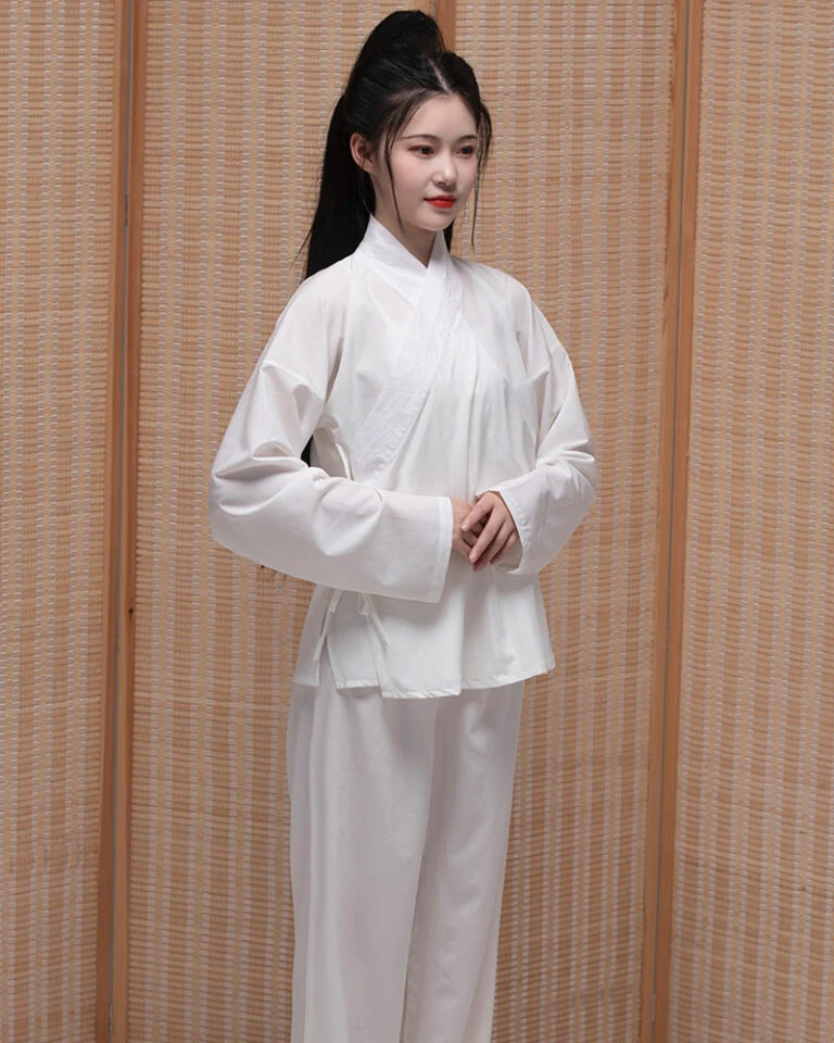 Solid Zhongyi Hanfu Underwear Thermal Long Johns 2024