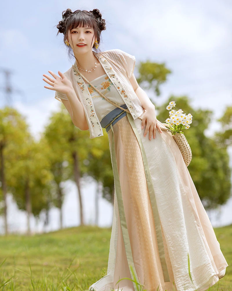 summer vine hanfu dress