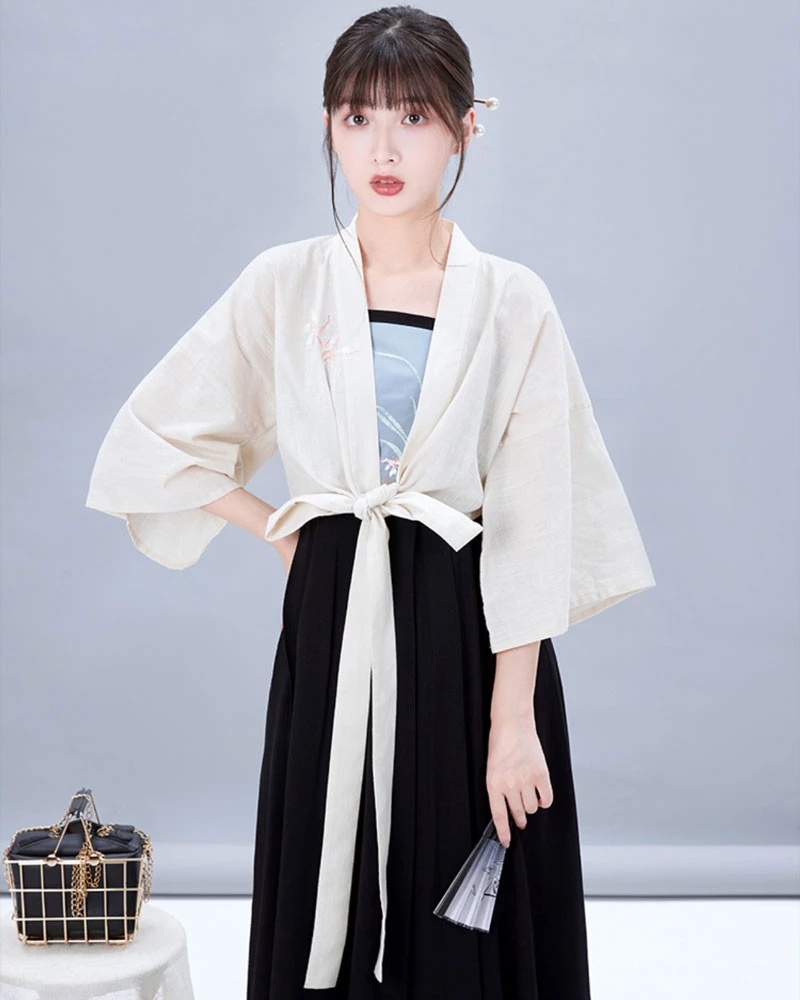 butterfly orchid casual hanfu for women