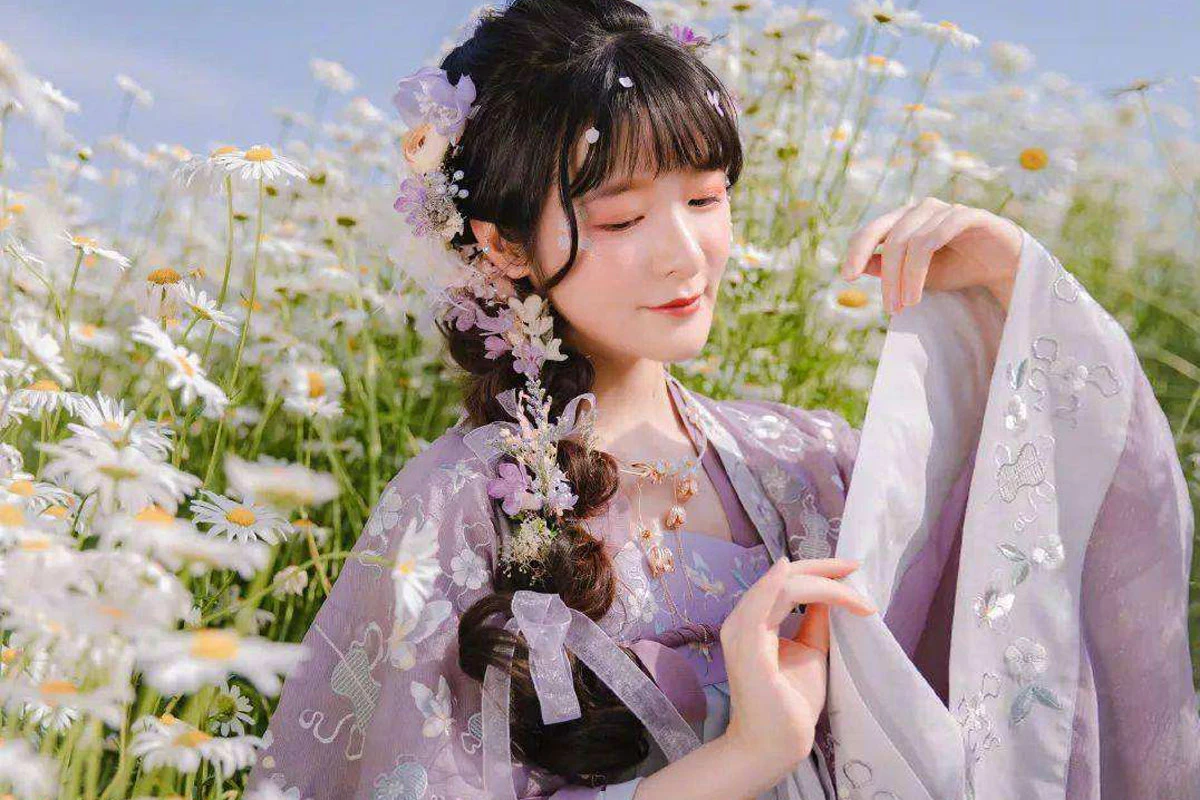 find a vintage hanfu from chinese dynasty