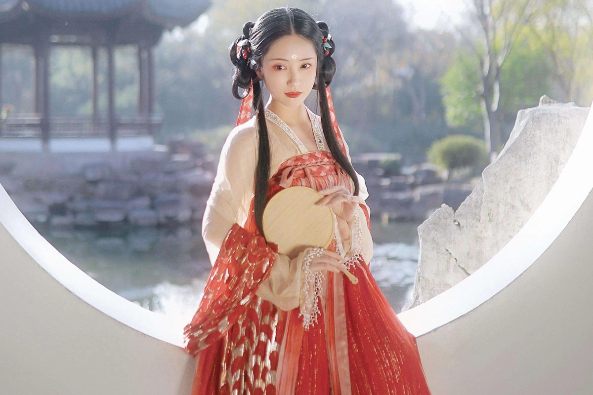 Phoenix Hanfu Dress for Wedding and Party - Newhanfu