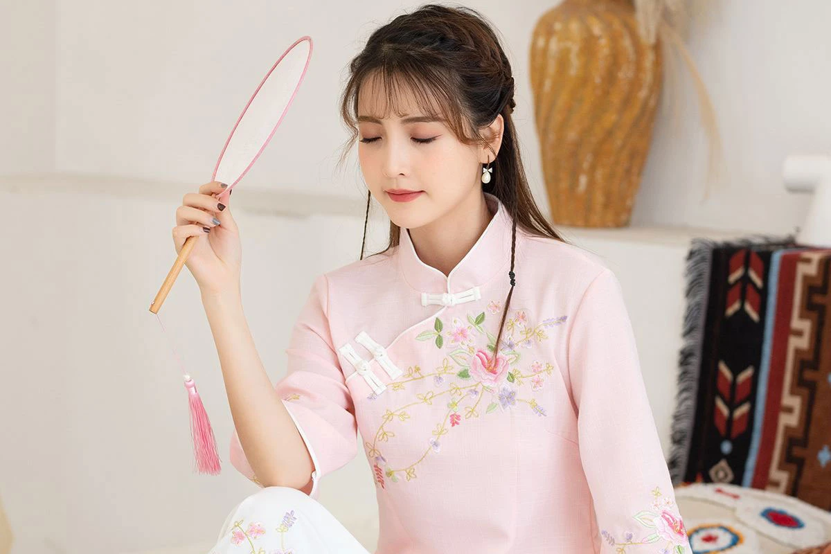 4 typical chinese hanfu blouse collar