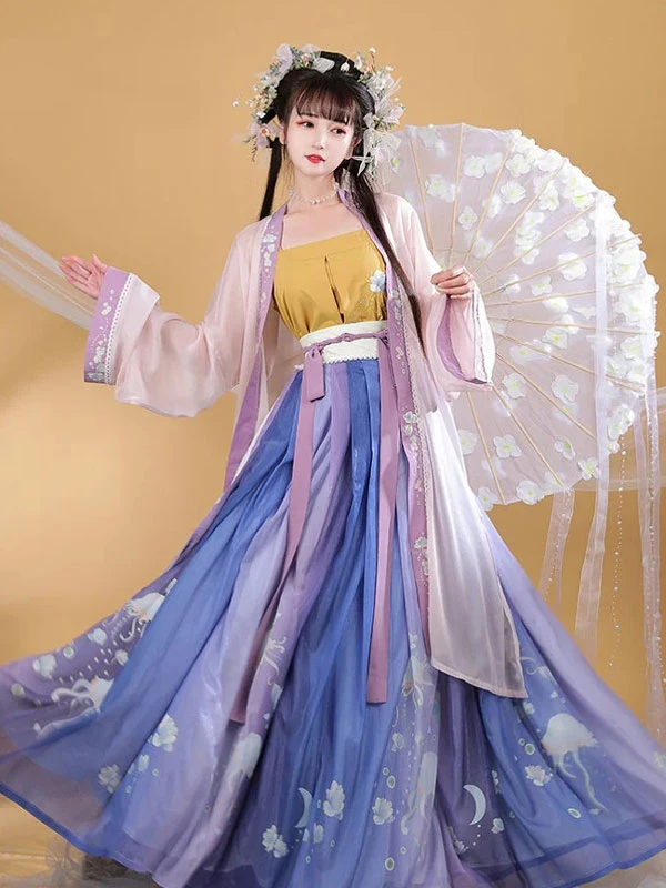 stunning hanfu styles for prom and party