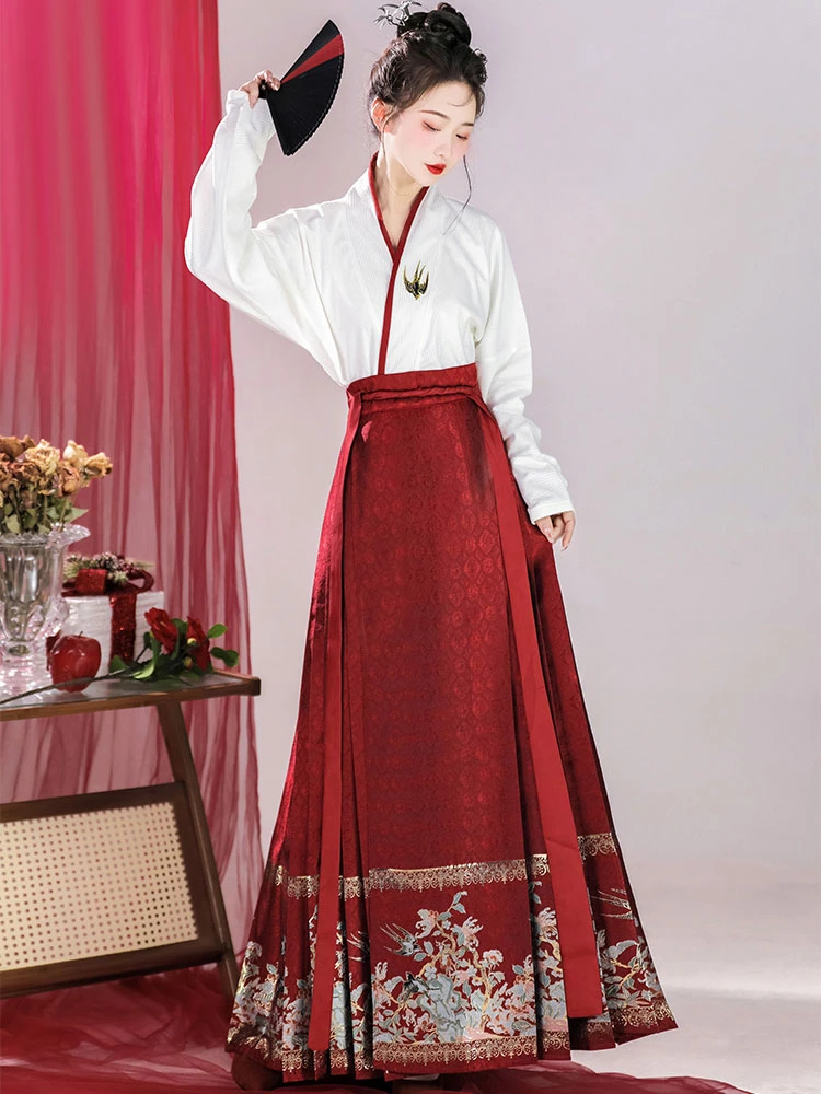 swallow mamianqun modern hanfu fashion