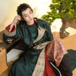 teen boy hanfu robe men