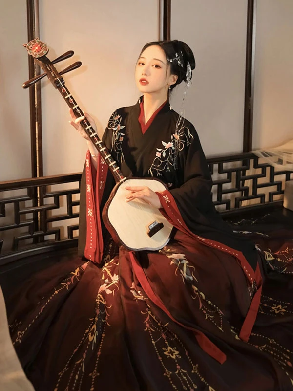 beautiful brown hanfu to your collection