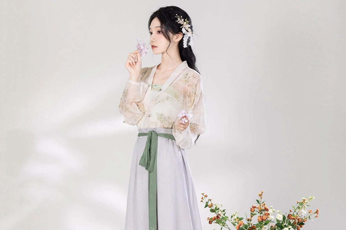 how to choose slim hanfu small size dress