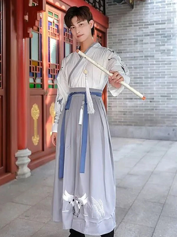 how to choose slim hanfu small size dress