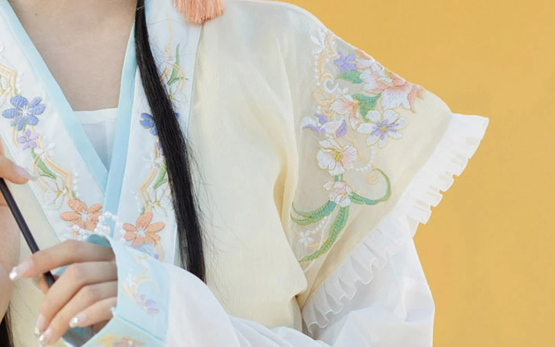 New Tang Beizi Hanfu Qiyao Dress