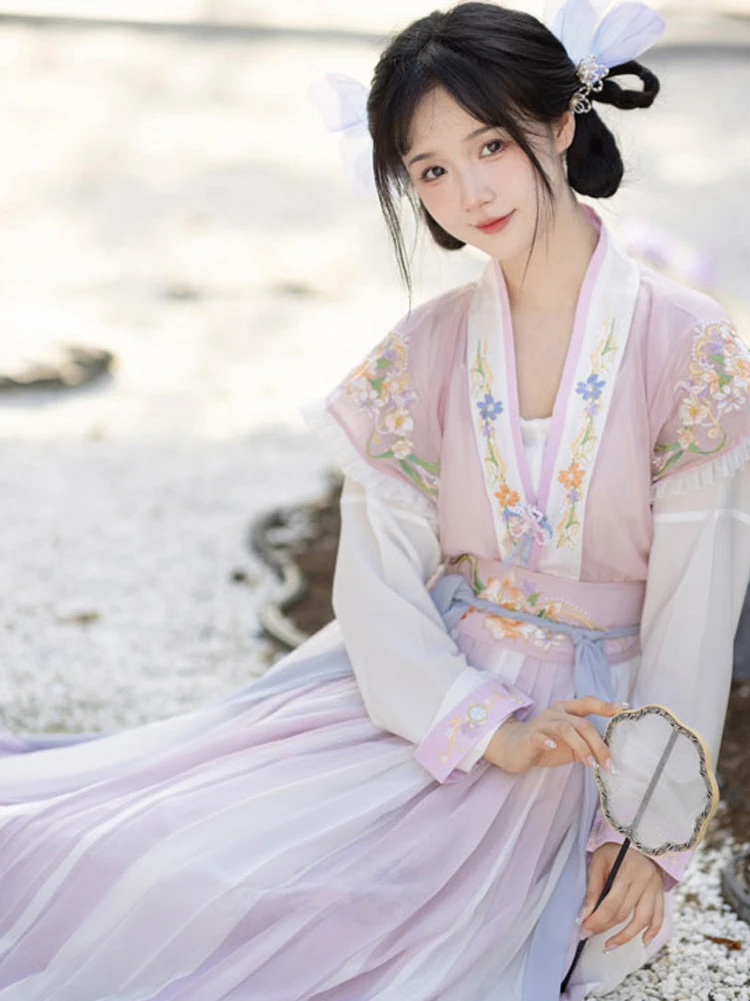 New Tang Beizi Hanfu Qiyao Dress