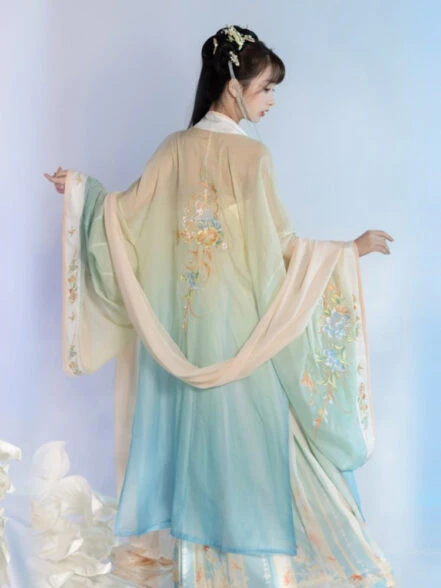 Gorgeous Women Tang Heziqun Dress for Summer - Newhanfu