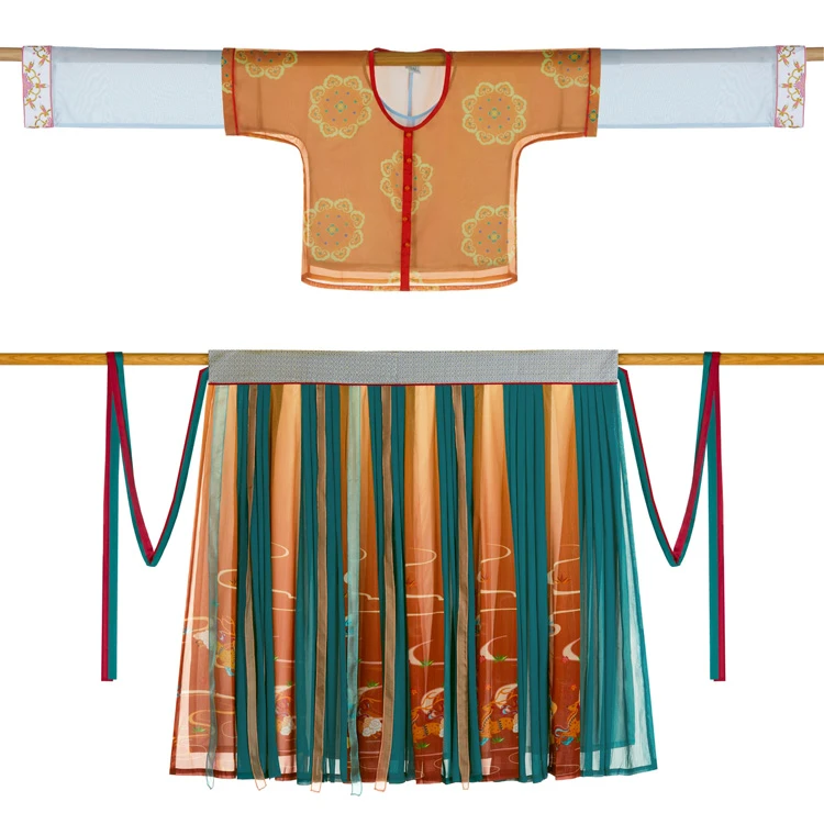 Tang Style Women Dunhuang Hanfu Dress