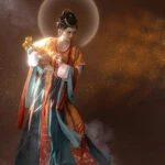 Tang Style Women Dunhuang Hanfu Dress