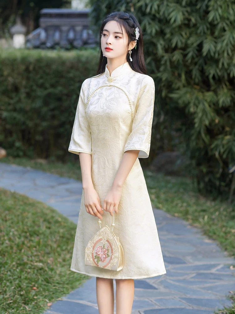 Modern hotsell cheongsam top