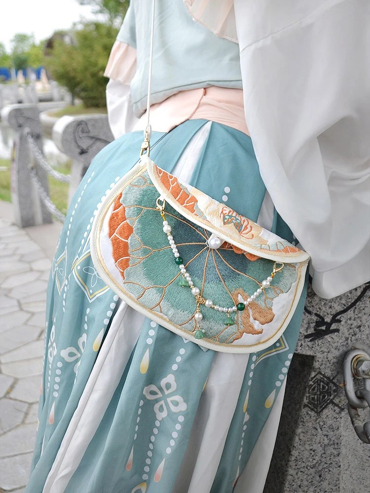 lotus purse hanfu bag wallet