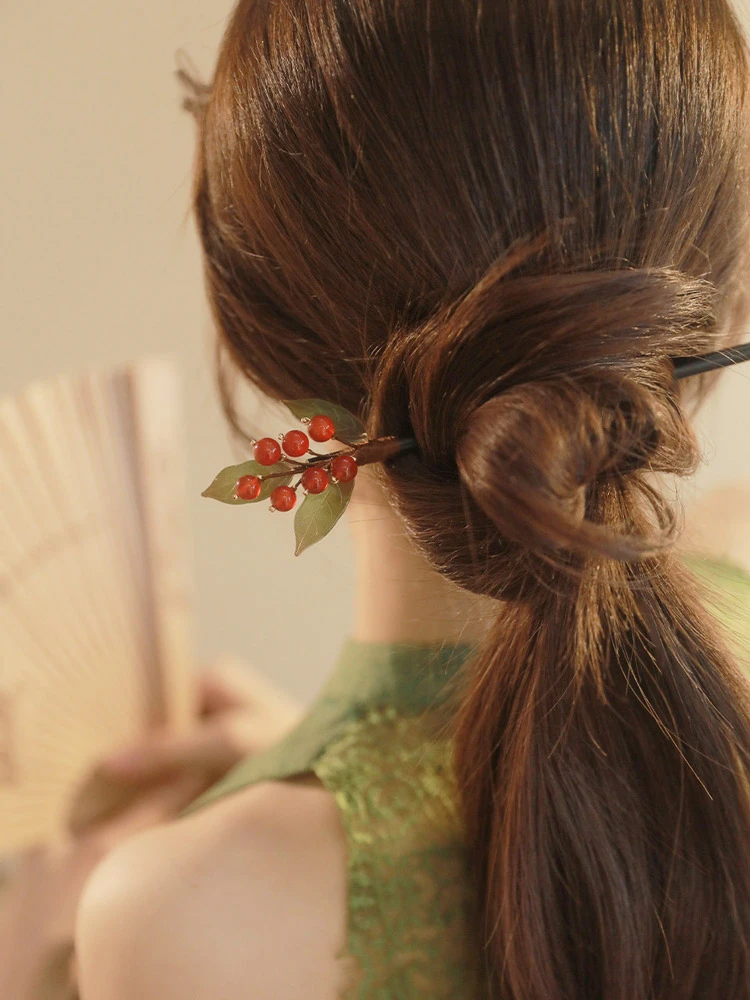 red bean hanfu hairpin accessories