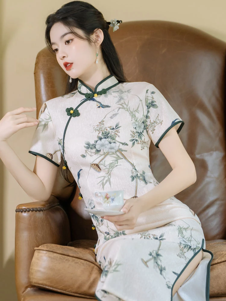 weekend qipao summer cheongsam dress