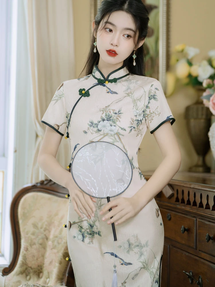 weekend qipao summer cheongsam dress