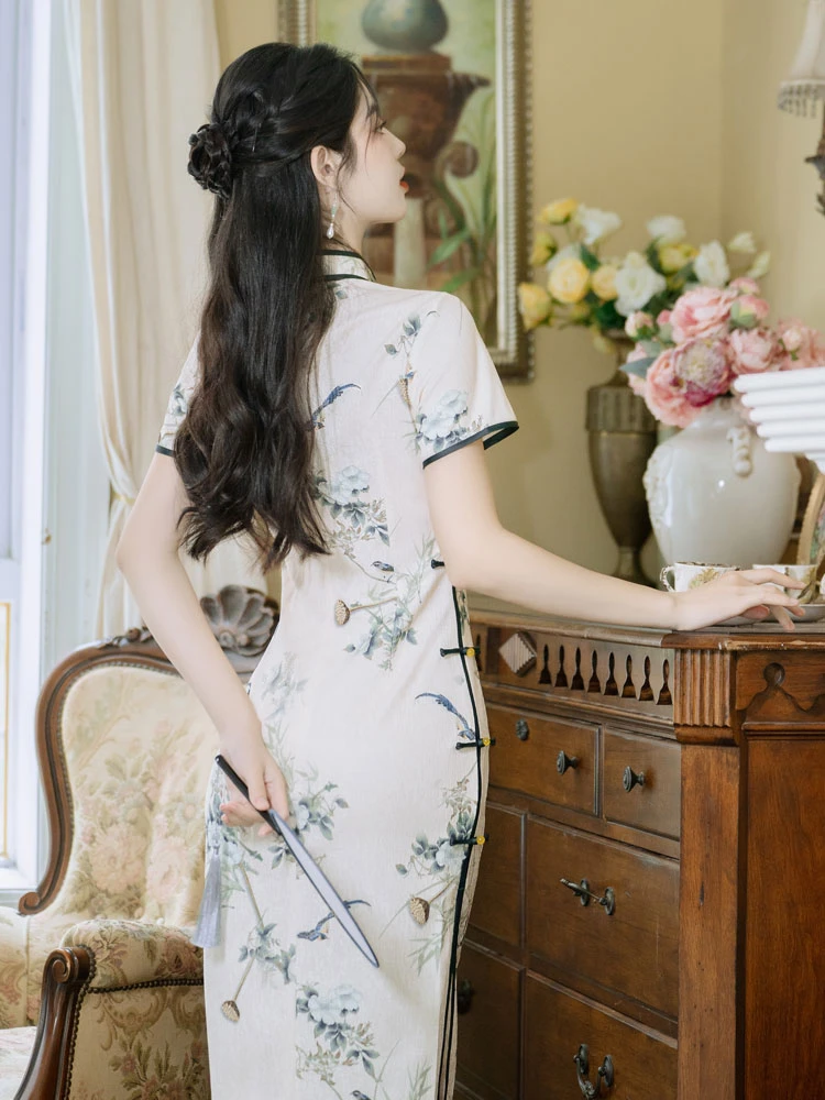 weekend qipao summer cheongsam dress