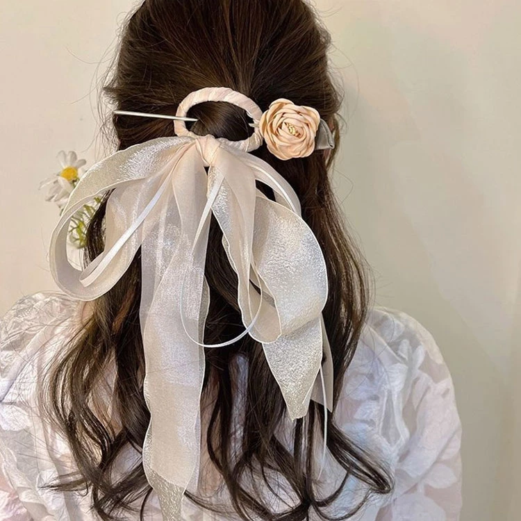 ribbon hairband hanfu accessories