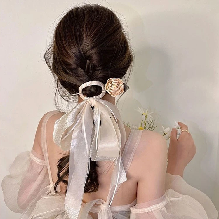 ribbon hairband hanfu accessories