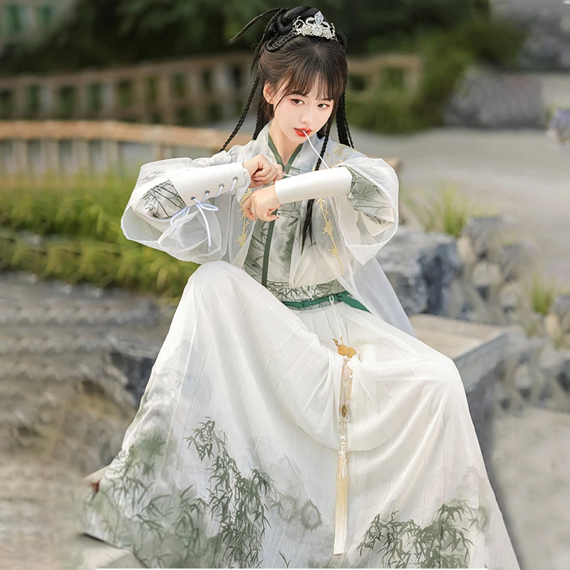 Song Dynasty Qiyao Hanfu Summer Martial Arts Heroic Costume