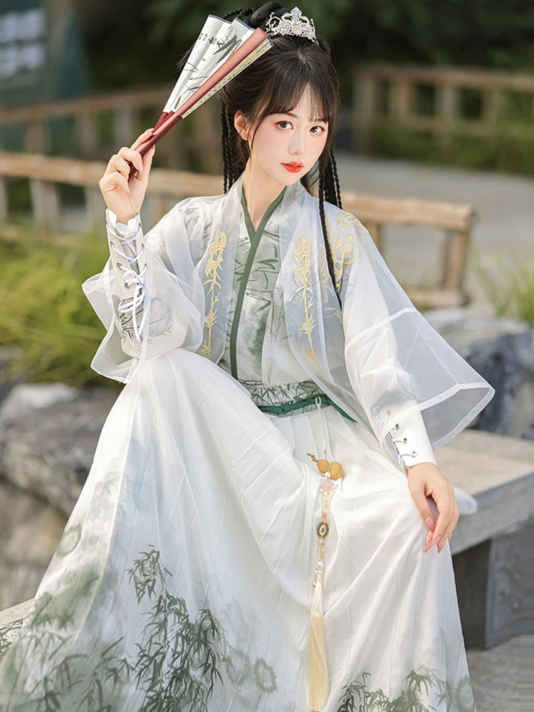 Song Dynasty Qiyao Hanfu Summer Martial Arts Heroic Costume