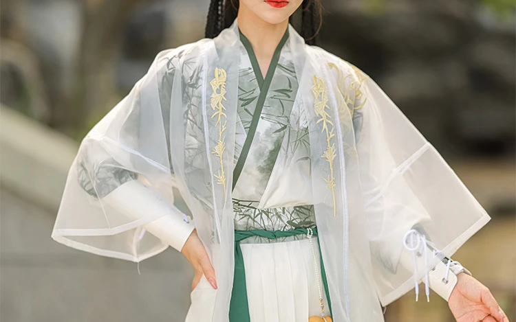 Song Dynasty Qiyao Hanfu Summer Martial Arts Heroic Costume