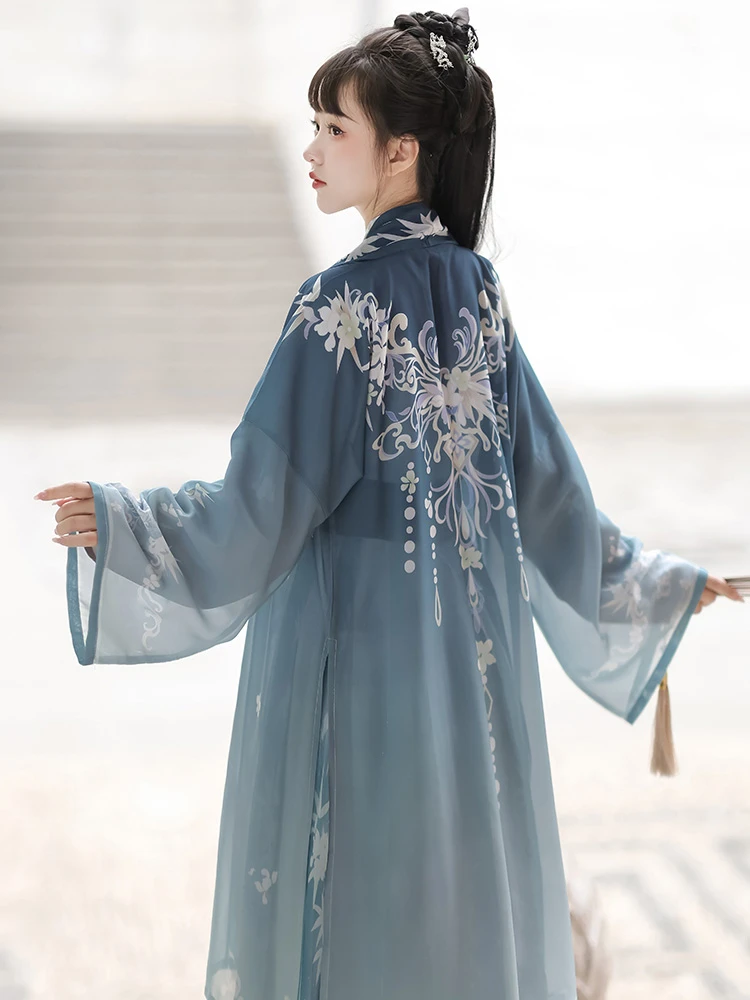 Song Style Martial Arts Hanfu Summer Cool Vintage Costume