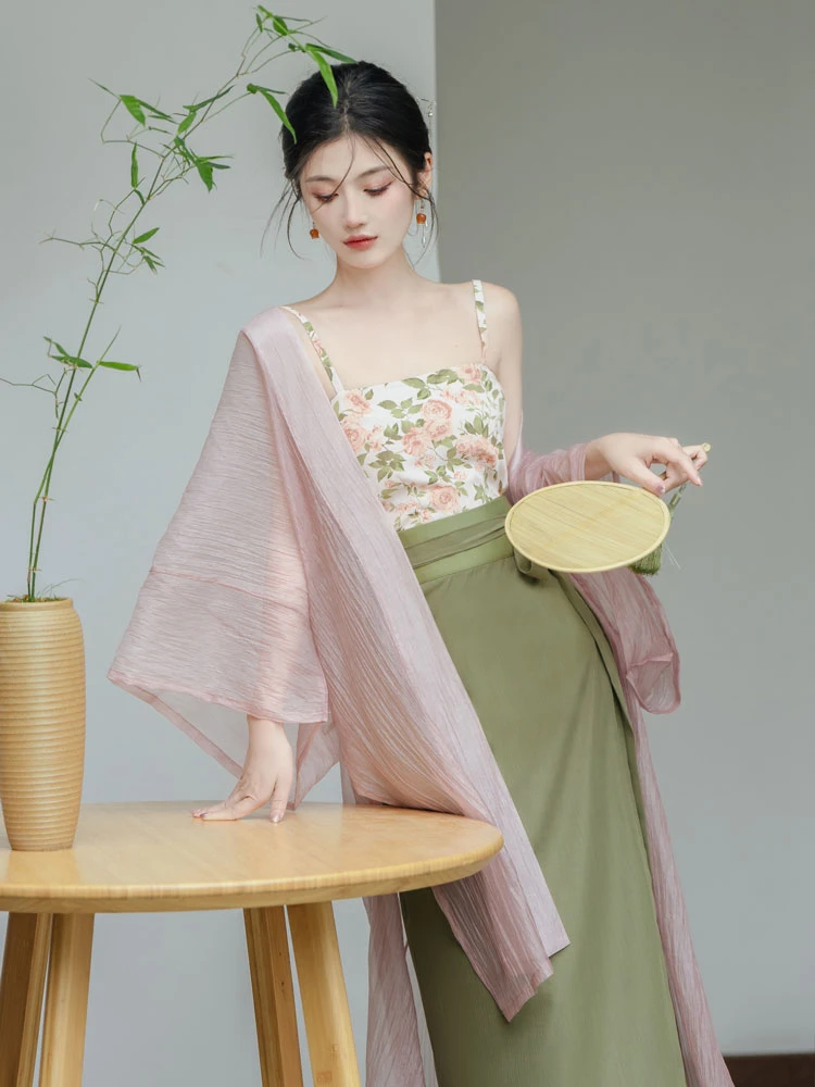 newhanfu july garden summer hanfu