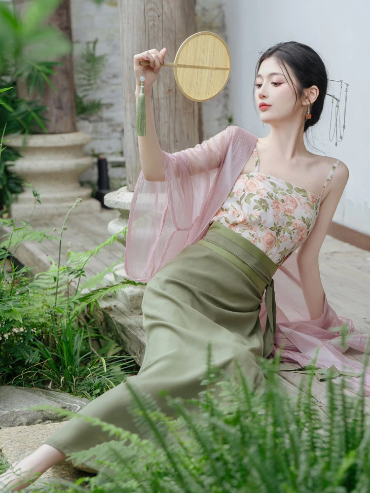 newhanfu july garden summer hanfu