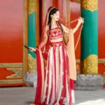 Women Dunhuang Hanfu Fairy Costume for Performance