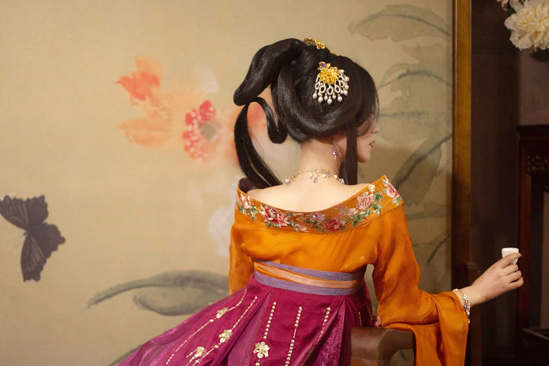 Dance Hanfu Performance Costumes for Party Banquet Ball