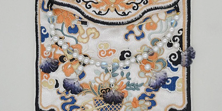 Cute Hanfu Bags Niche Embroidery Satchel for Girls