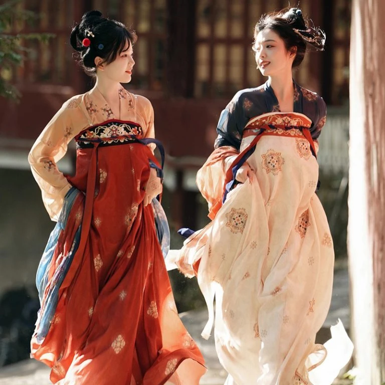 Latest Spring Hanfu Dress for Women and Men - Newhanfu