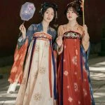 Tang Dynasty Hanfu Women Qixiong Shanqun Spring Fairy Spirit Dress for Princess