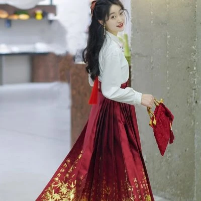 Traditional Chinese Wear Clothing Fashion Modern Classical Hanfu