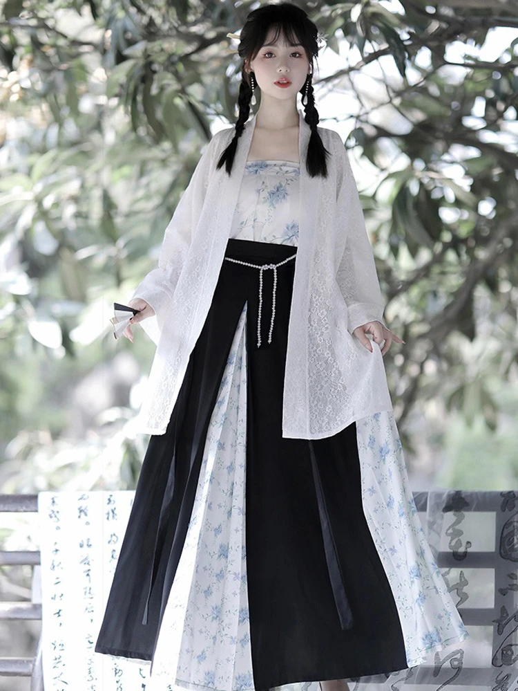 New Summer Girl Hanfu Fashion Song Dynasty Daily Costume